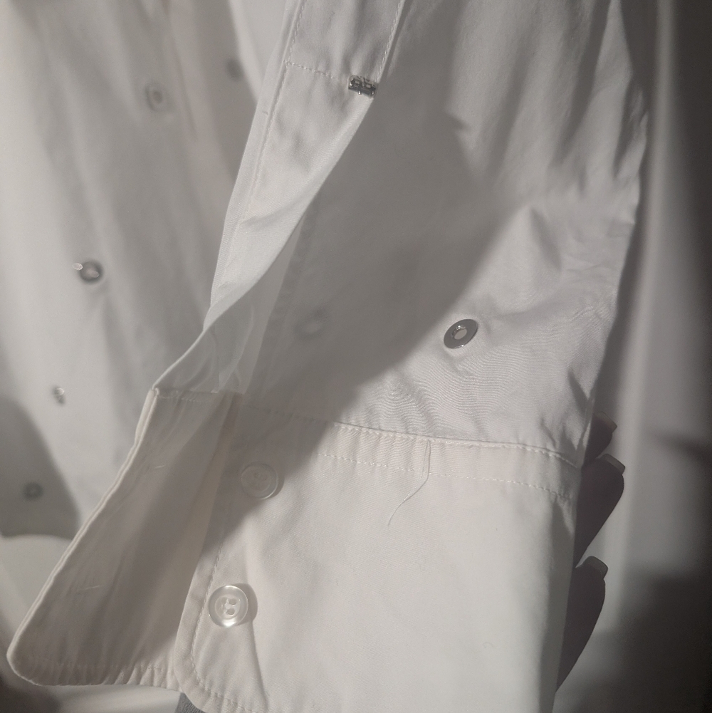 SPORTMAX | Elio eyelet-embellished cotton-poplin shirt In White - Picture 8 of 12